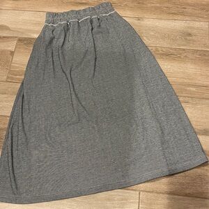 Metro Sport Midi Skirt Side Pockets MEDIUM
